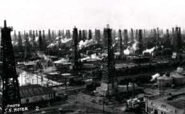 Auge productivo de petróleo