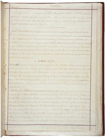 The 14th Amendment