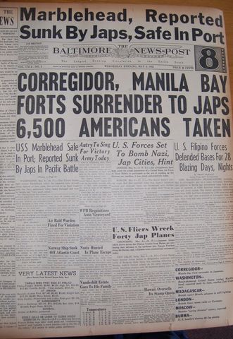 U.S. Surrenders Phillipines
