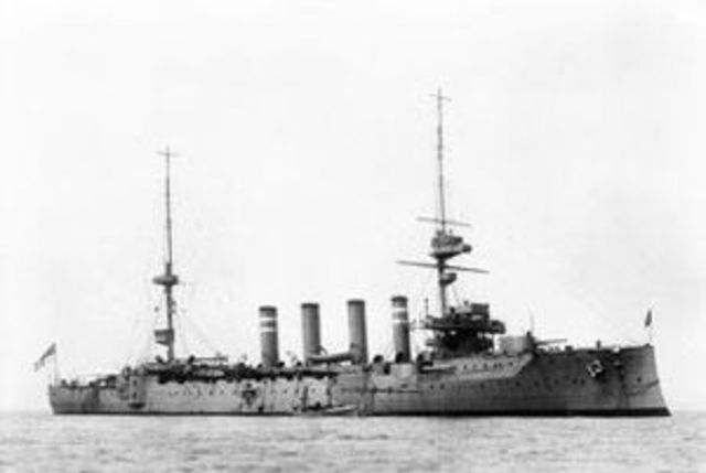 HMS Hampshire is sunk