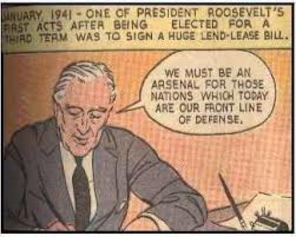 Lend-Lease Act passed