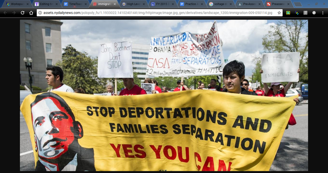 Barack Obama’s decision to delay the deportation of 5 million immigrants