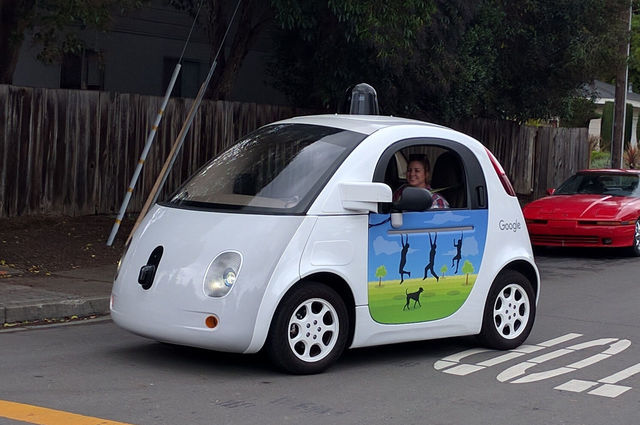 Google driver less car