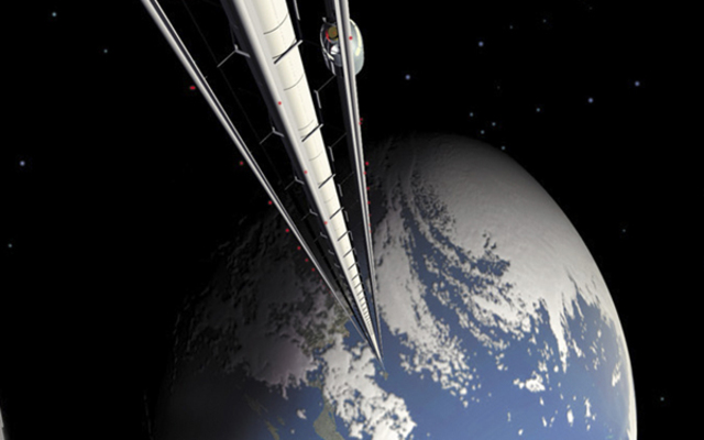 The first space elevator