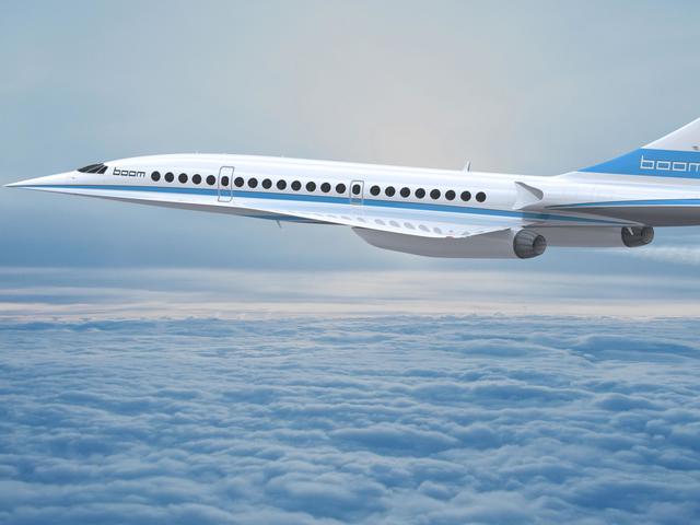 The first private supersonic jet