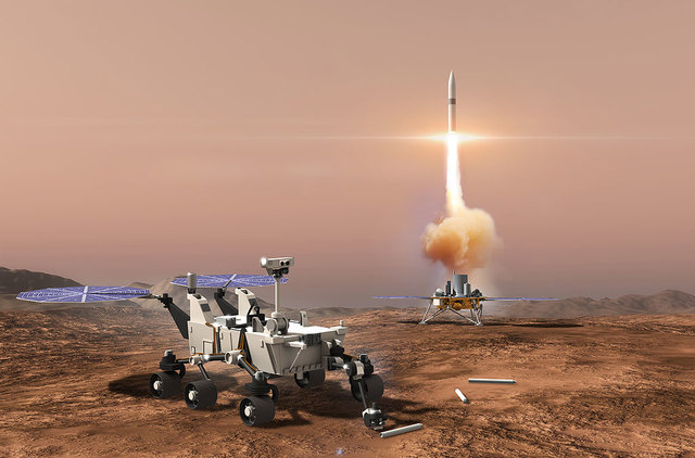 Mars sample return mission