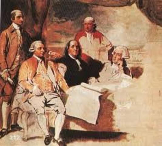 Peace Treaty Signed ending the American Revolution recognizing US independence