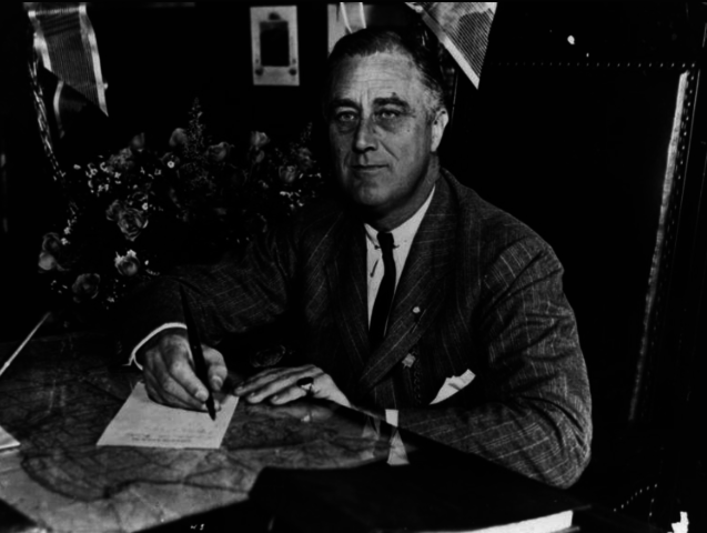FDR wins third term as president
