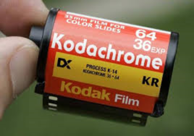 Kodrachrome film was released, created by Eastman Kodak.