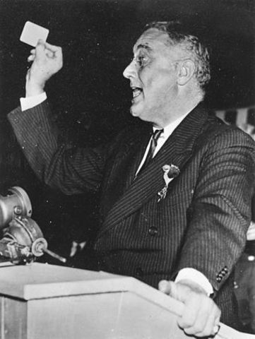 Roosevelt's Address in New York