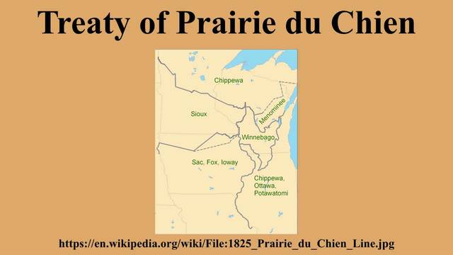 Treaty of Prairie du Chien
