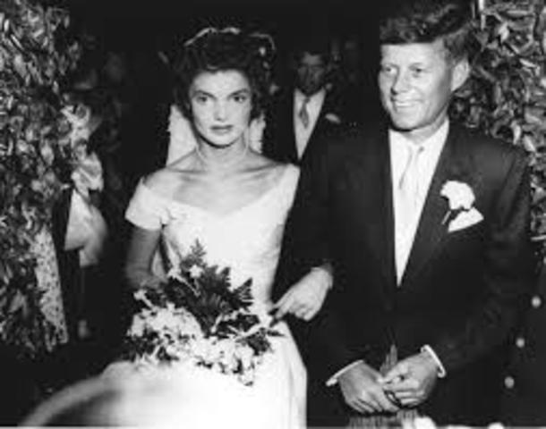 Marriage to Jackie Kennedy