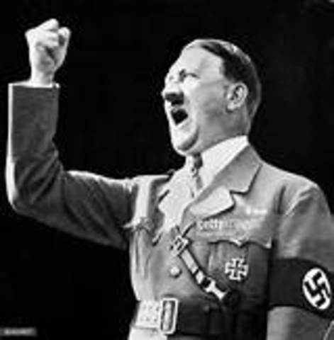 Adolf Hitler becomes leader of the Nazi party.