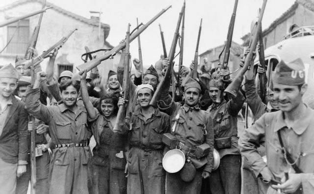 Civil conflict in Spain