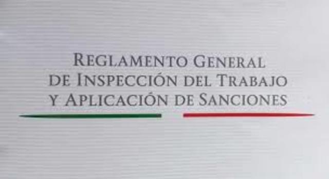 Reglamento de la inspección de trabajo.