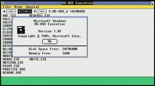 Windows is announced