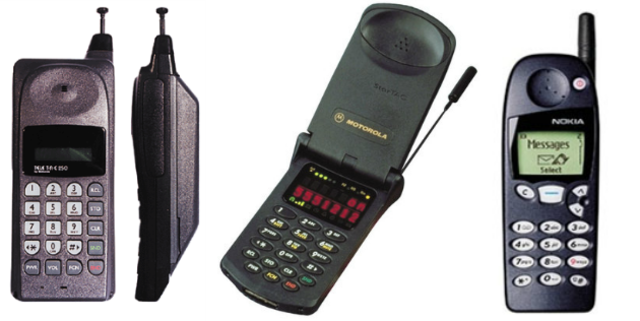 Teléfonos celulares de la segunda generación (2G)