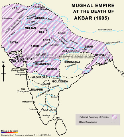 Akbar unites the Empire