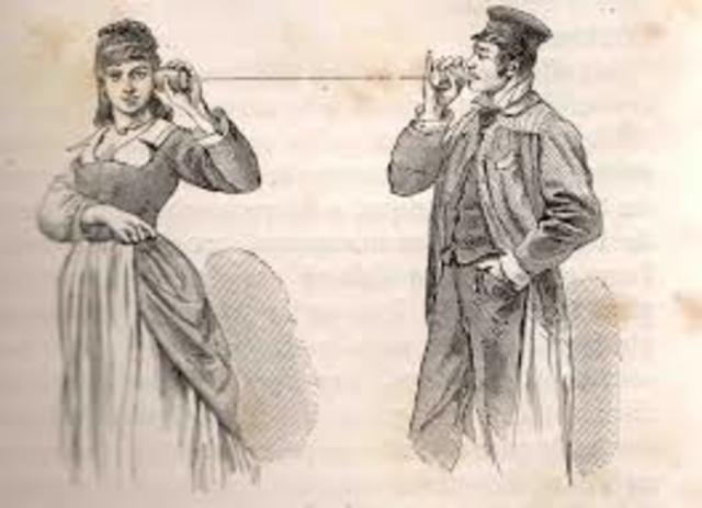 the first non electric telephone