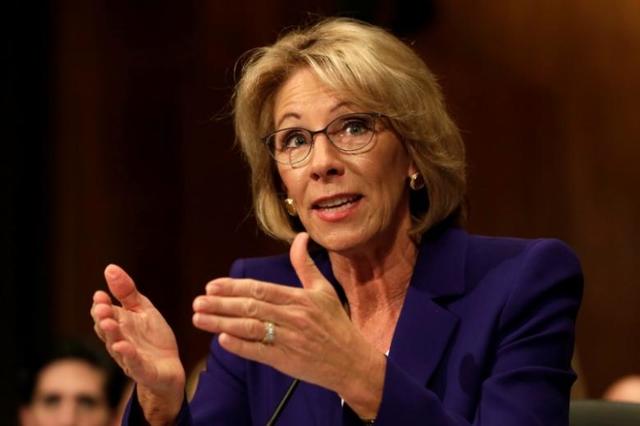 Trumps Education Secretary Pick- Leadership Fiscal
