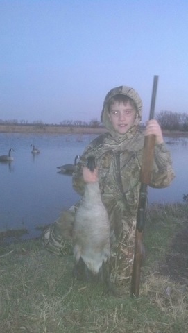First goose hunt.