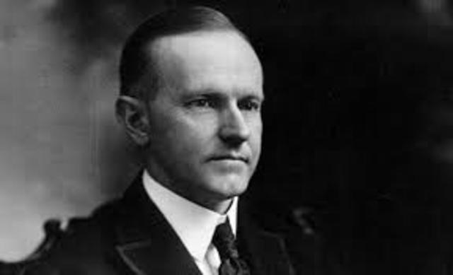 Coolidge's second inauguration