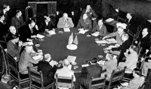 Конференцията в Потсдам.