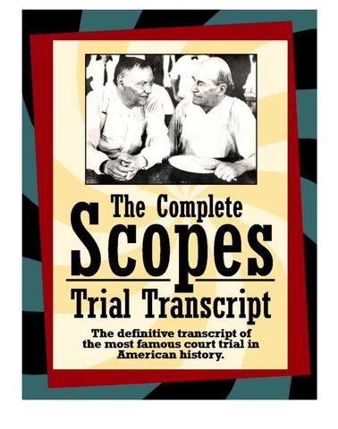 Scopes Monkey Trial