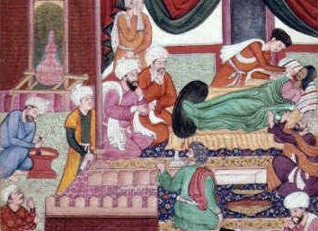 babur's death