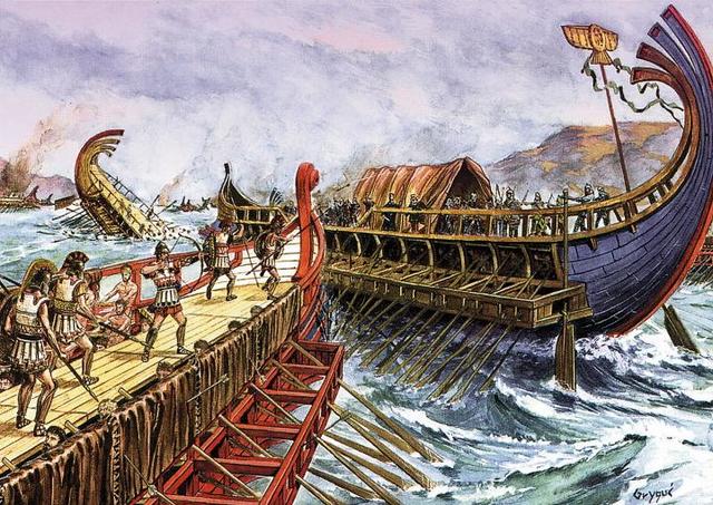 Bitwa pod Salaminą, Bitwa pod Termopilami