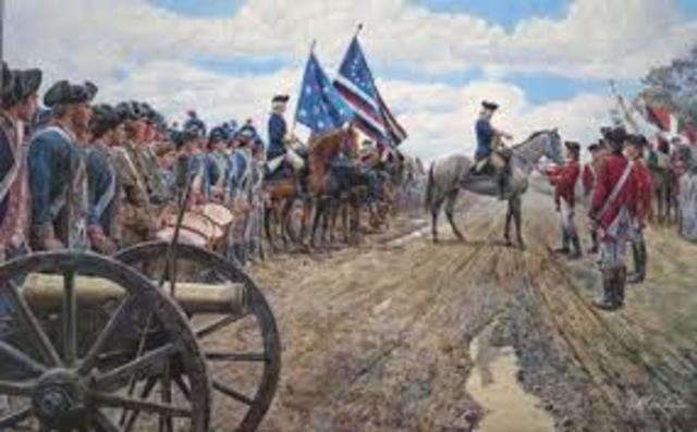 British surrender at Yorktown, Virginia