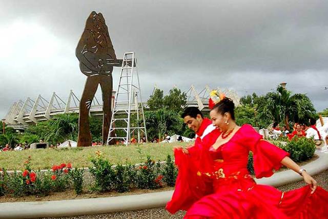 Estatua en Barranquilla