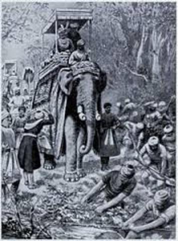 Sher Shah Suri drives Humayun out of India.