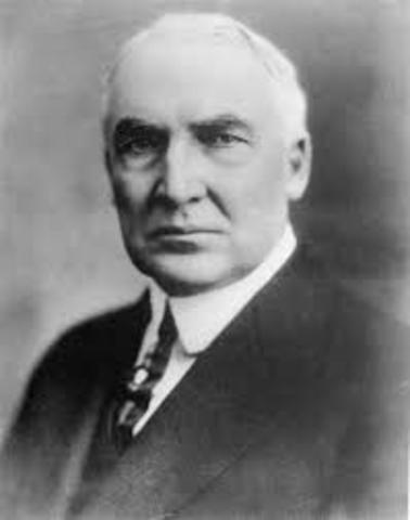 Warren G. Harding's "Return to Normalcy"