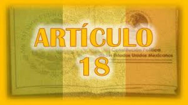 Artículo 18 Constitucional