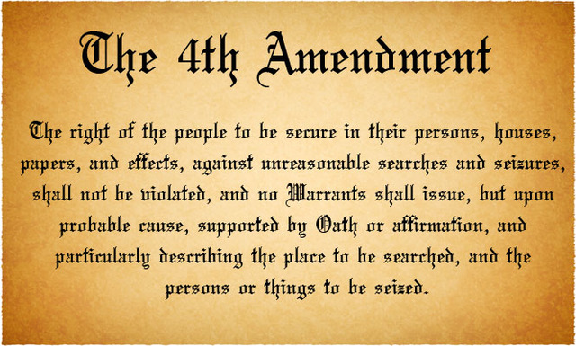 4th Amendment is Ratified