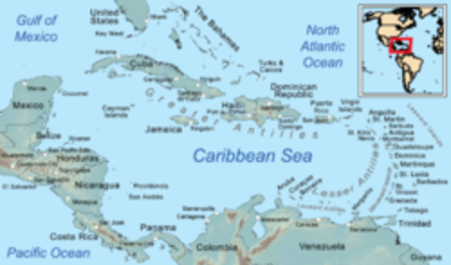 The US and the UK defined their maritime border in the Caribbean Sea