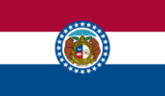 Missouri is admitted into the union