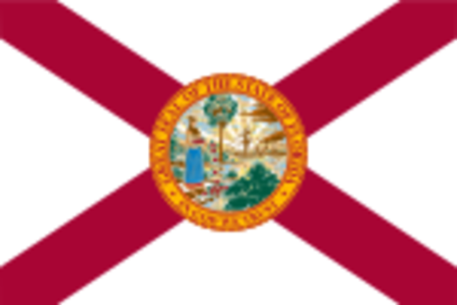 Florida is admitted into the union