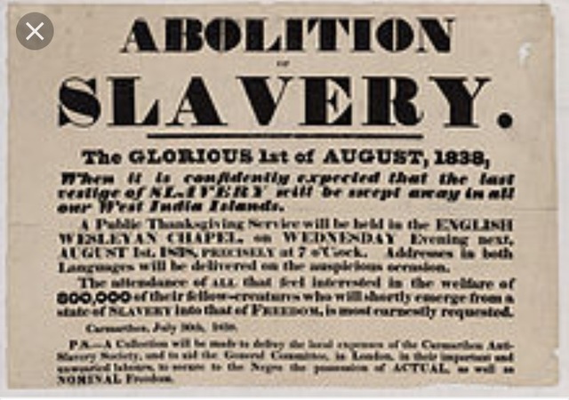 Slavery Abloshised
