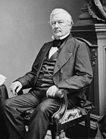 Millard Fillmore is elected president