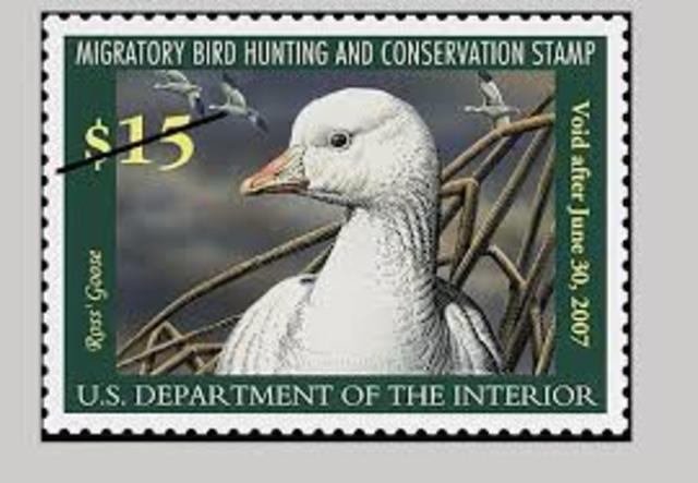 Migratory Bird Hunting Stamp Act(Wildlife)