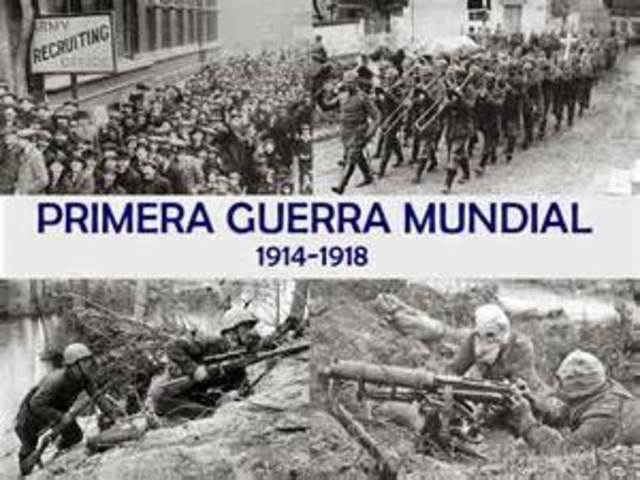 DA PRIMEIRA Á SEGUNDA GUERRA MUNDIAL