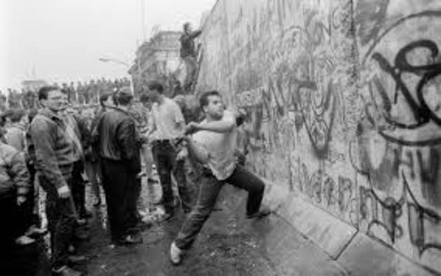 Caida do muro de Berlín