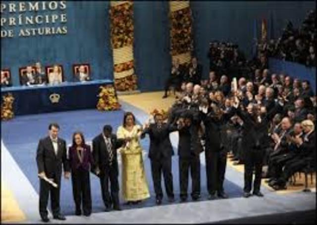 Premio Príncipe de Asturias en 2008