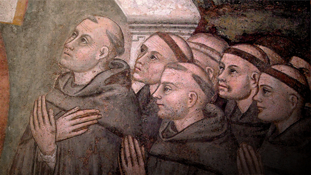 Munkene kom til Danmark