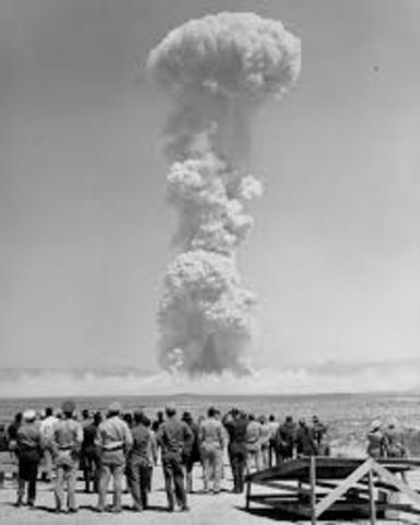 First Atomic Bomb Detonated