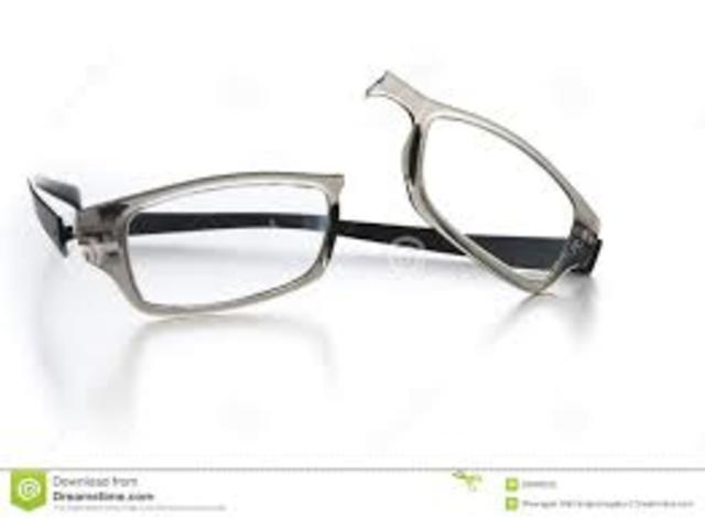 when i broke my glasses 3 times in the same year