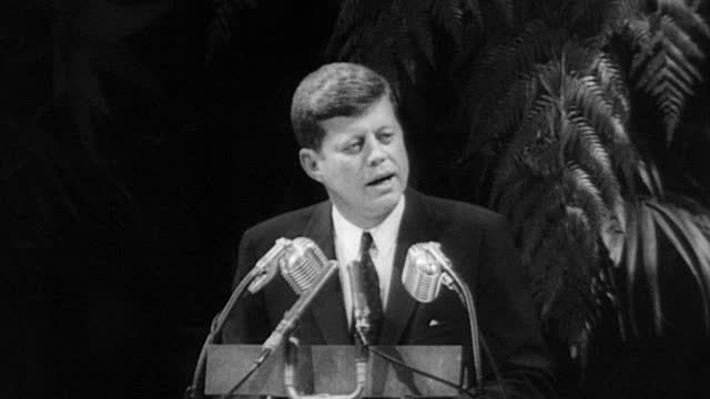 Kennedy supports struggle against communism