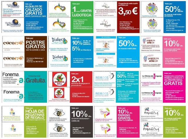 cupones promocionales